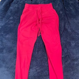 Buff bunny joggers in pink color and size XS